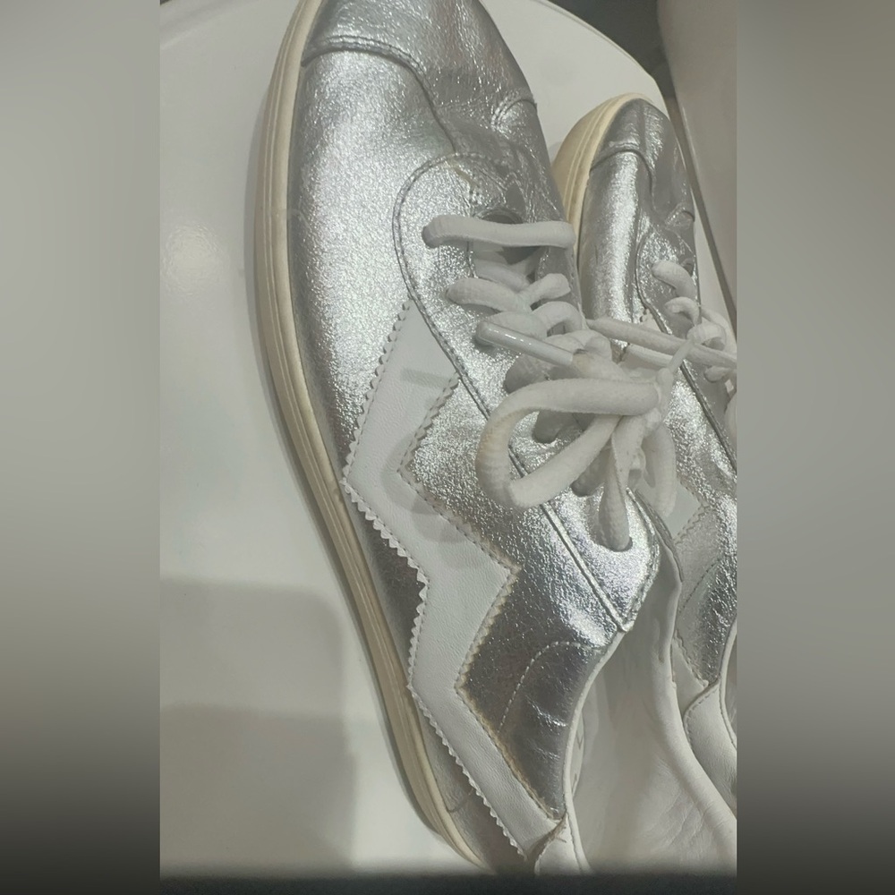 Stuart Weitzman Silver Women's Sneakers